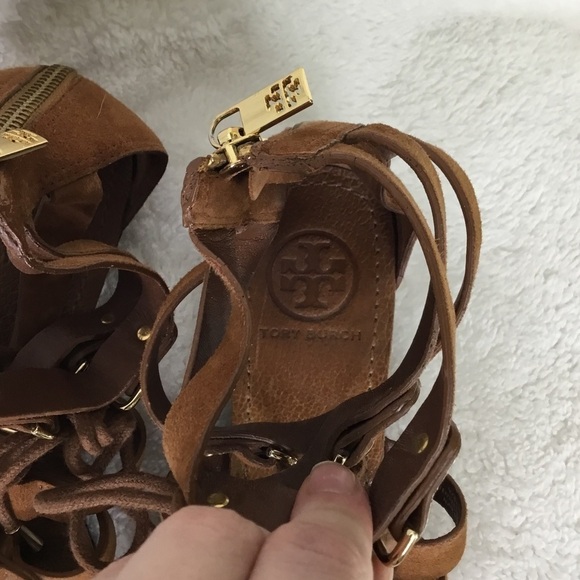 Tory Burch Brown Wedges - Picture 3 of 6